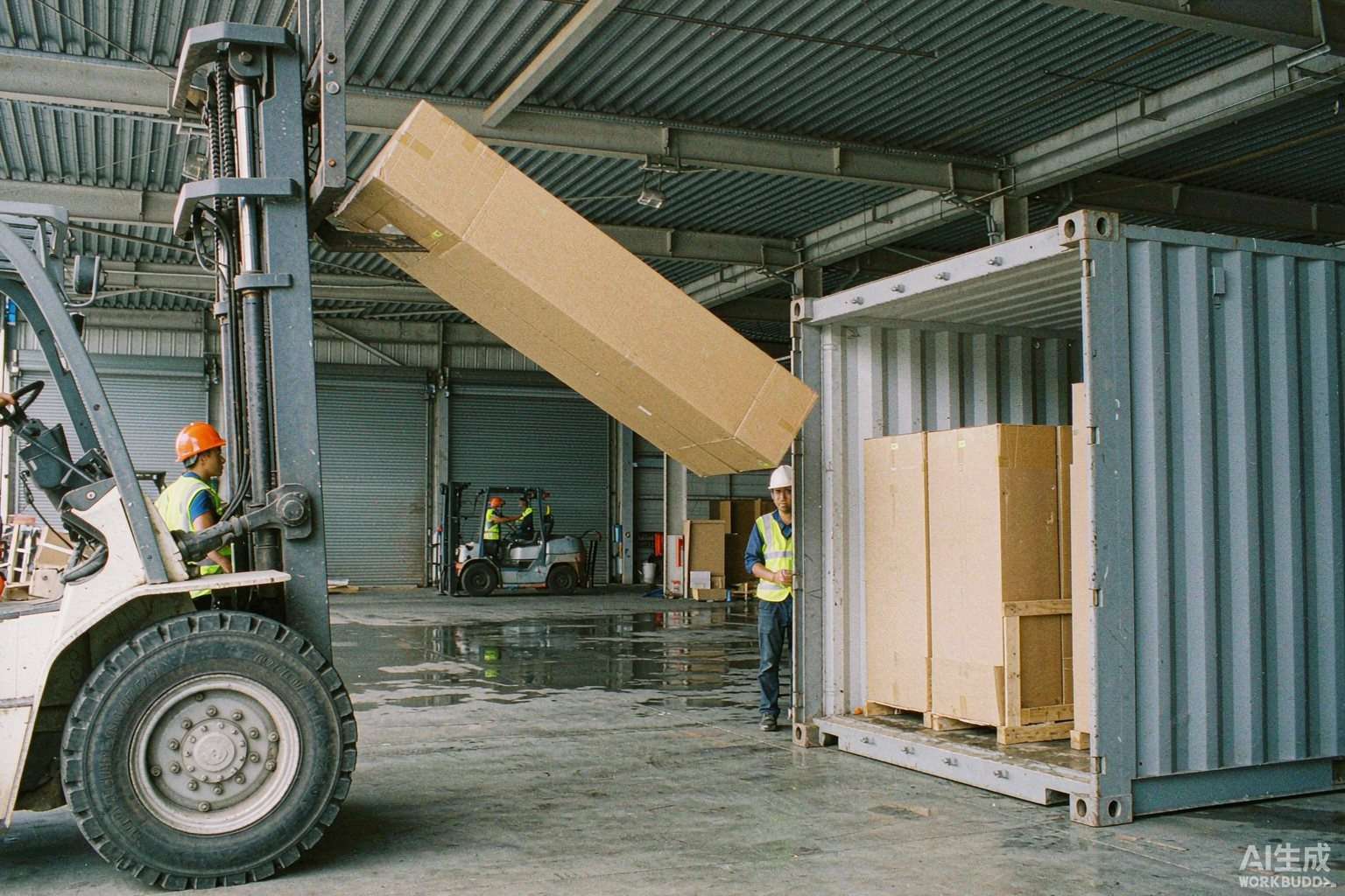Container loading — Dongli Fitness factory