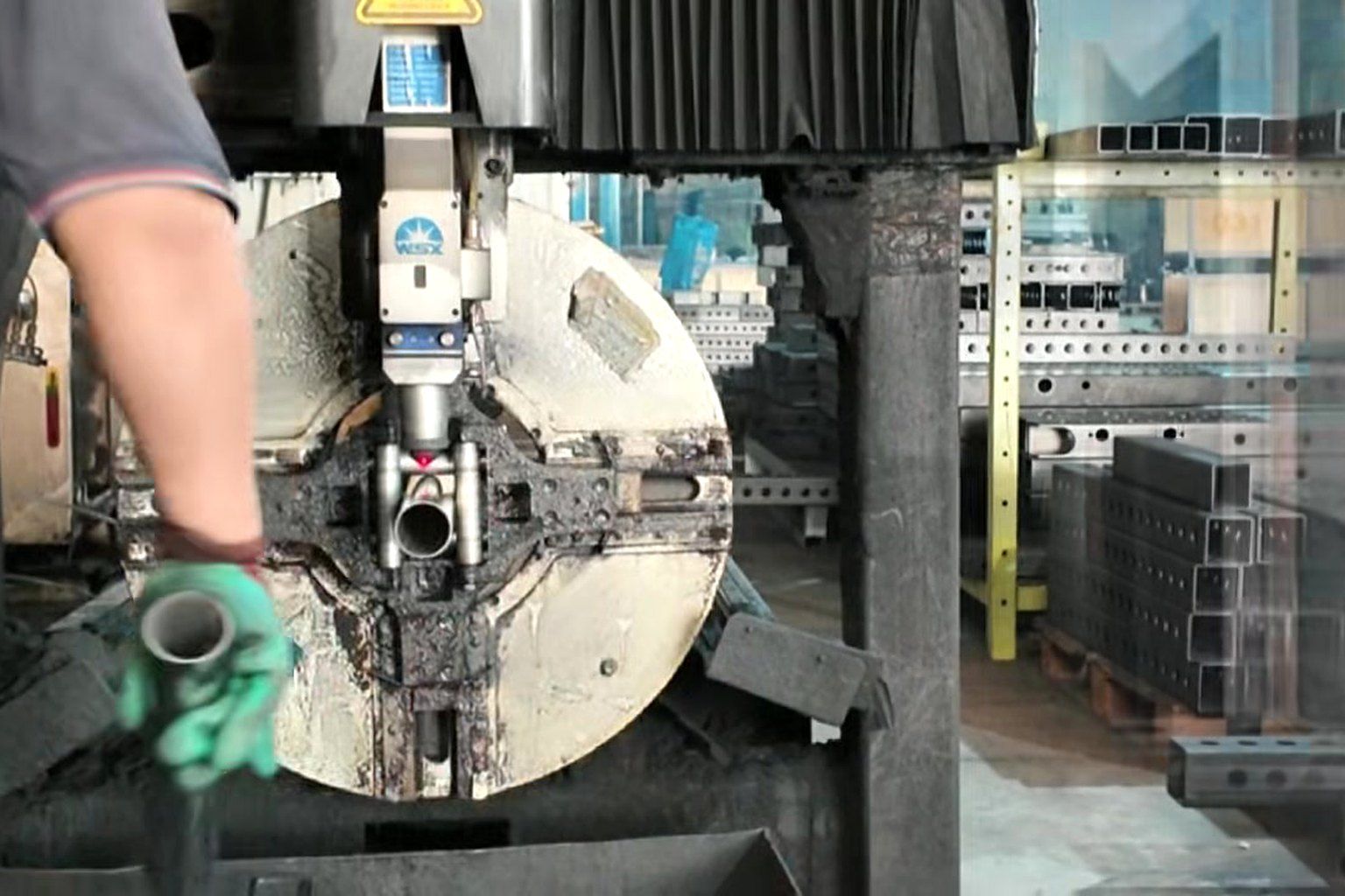 Raw material stage at the Dongli factory