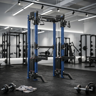 Multi Functional Smith Machine with Integrated Weight Stack view 5