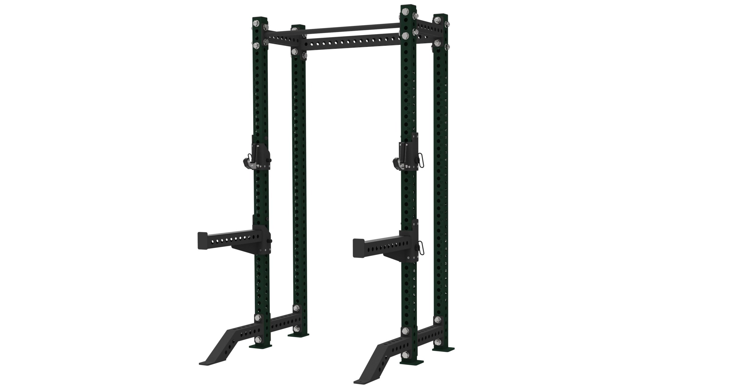 Half Rack with Integrated Cable Station view 3